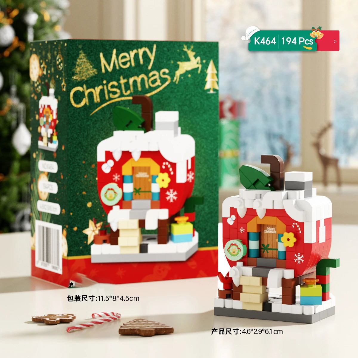 Santa Claus micro building blocks