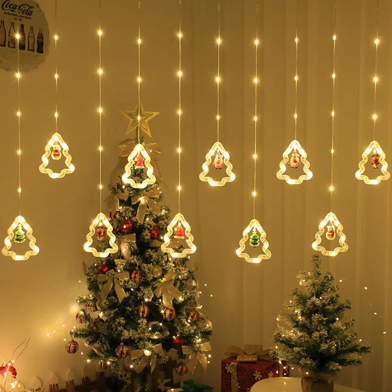 Christmas LED Ornament String Lights