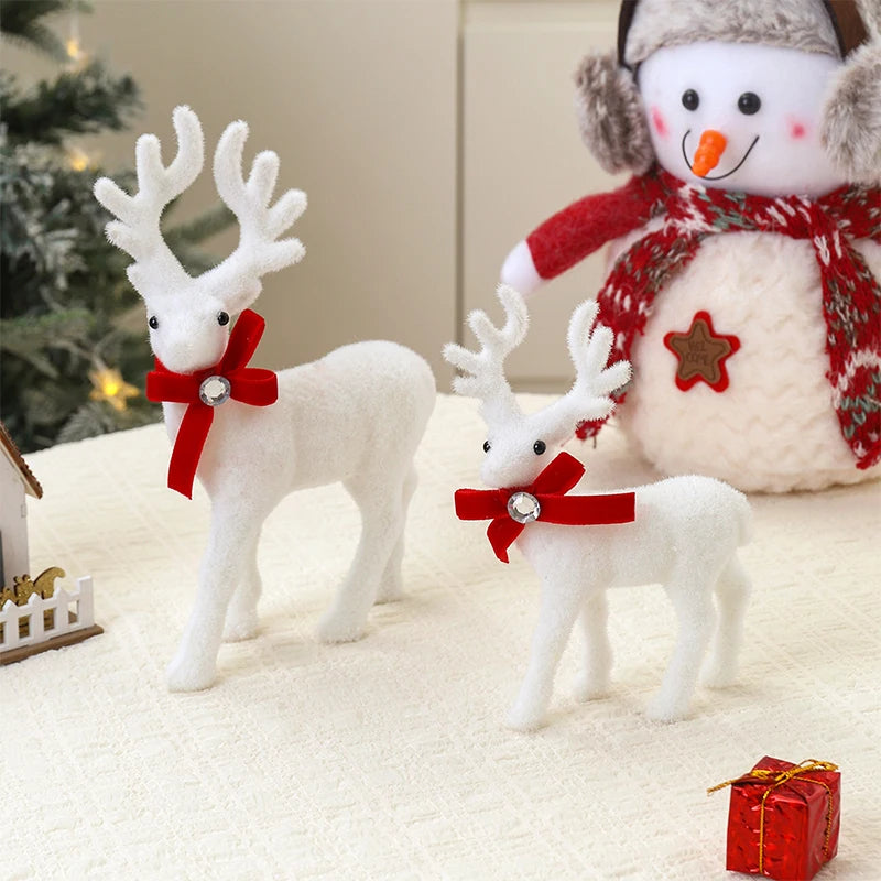 Christmas Plush Reindeer Ornament