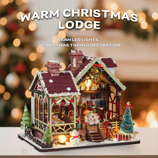 Christmas Dollhouse DIY Kit