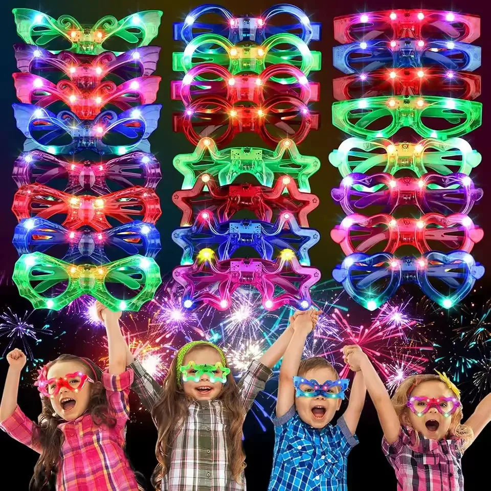 Kids Glow-in-the-Dark LED Glasses