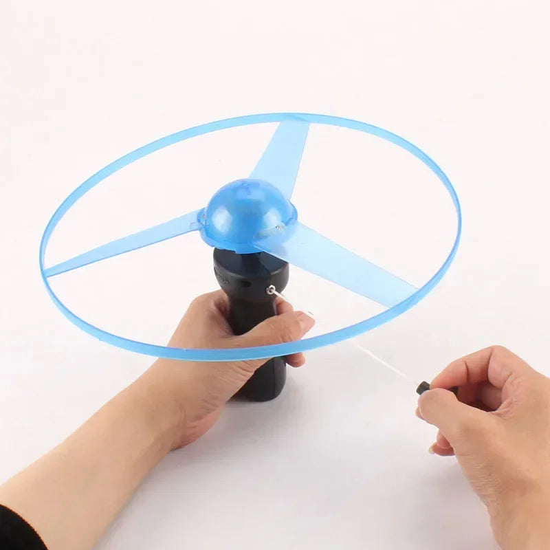 LED UFO Spinning Toy