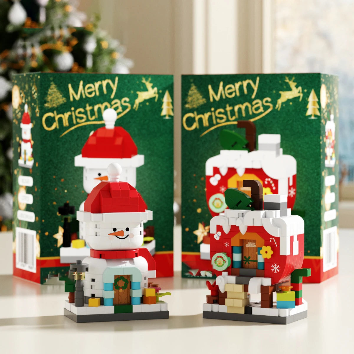 Santa Claus micro building blocks