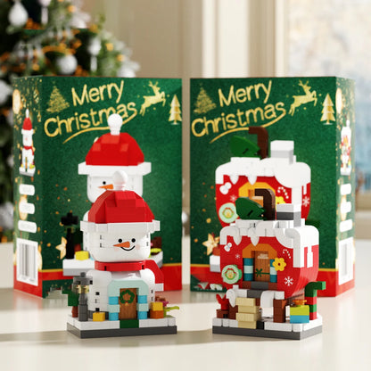 Santa Claus micro building blocks