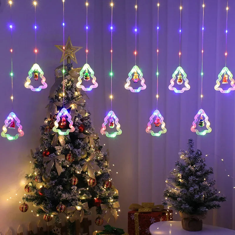 Christmas LED Ornament String Lights