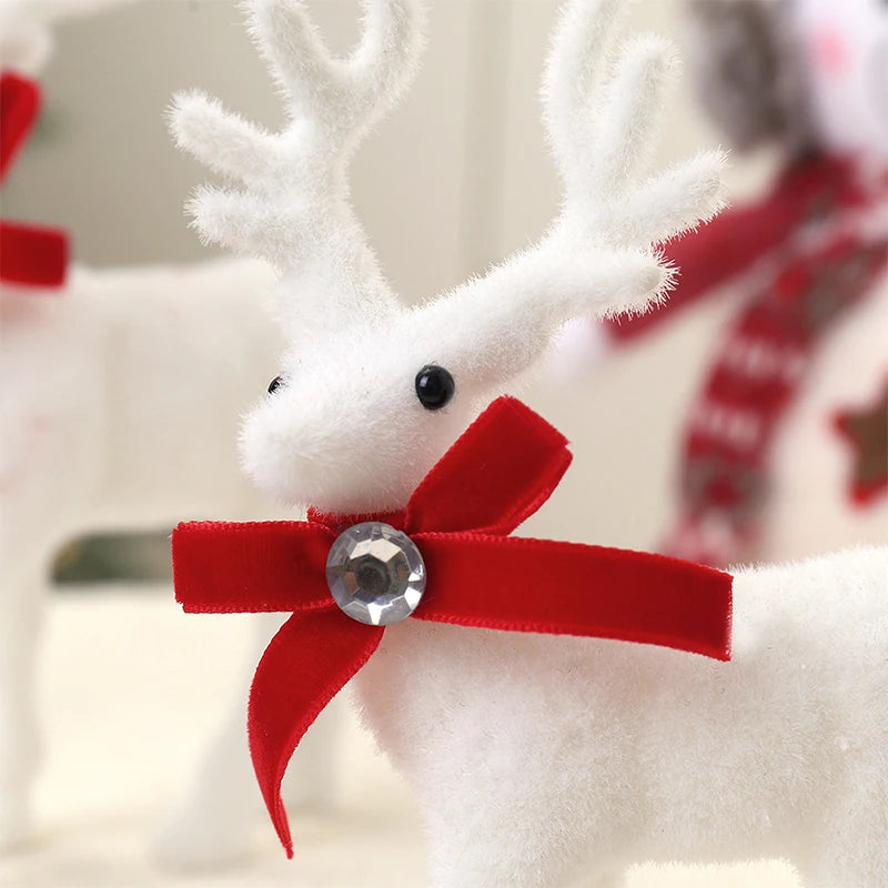 Christmas Plush Reindeer Ornament