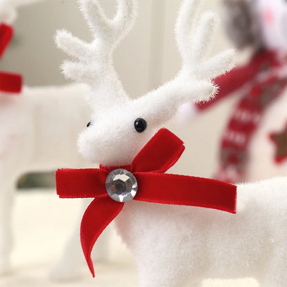 Christmas Plush Reindeer Ornament