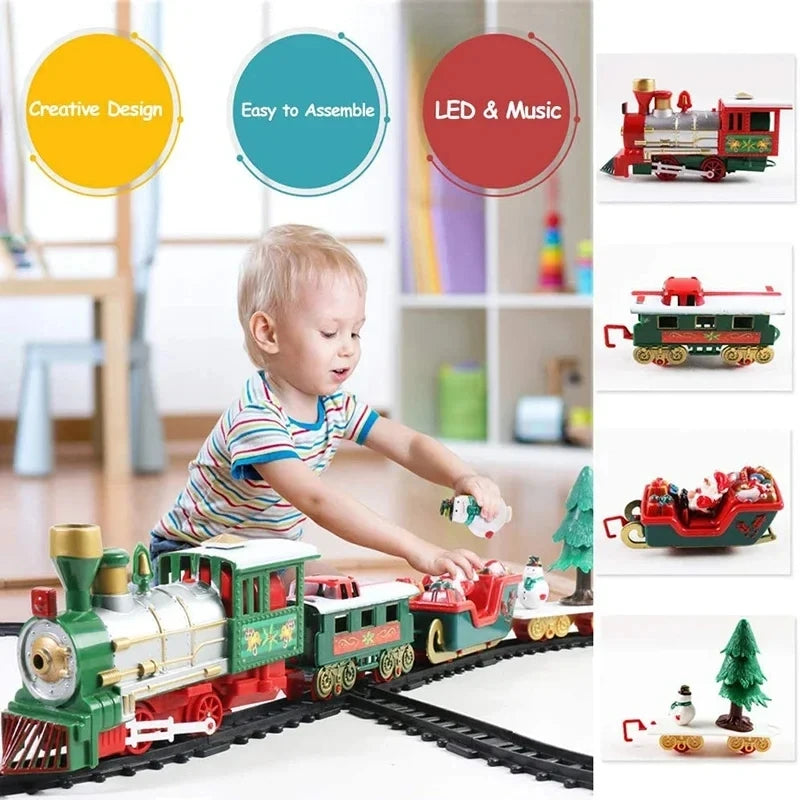 Electric Christmas Train Set