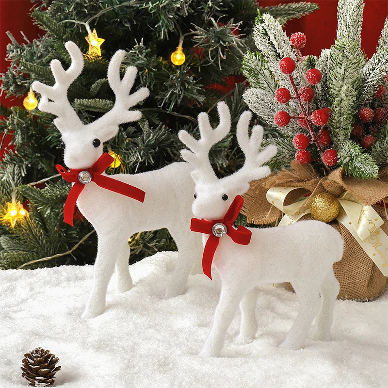 Christmas Plush Reindeer Ornament