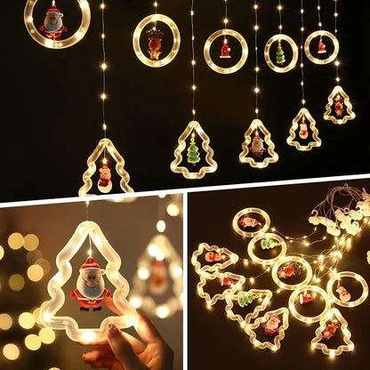 Christmas LED Ornament String Lights