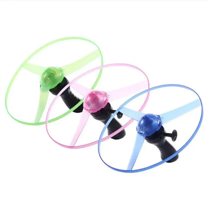 LED UFO Spinning Toy