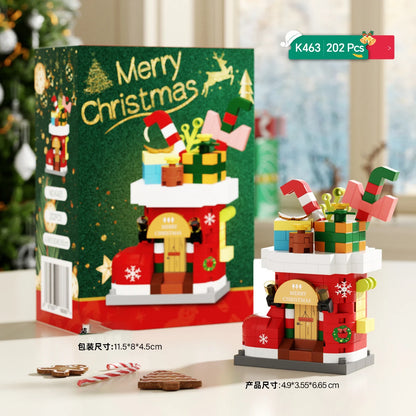 Santa Claus micro building blocks