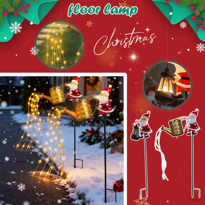 Solar Santa Garden Light