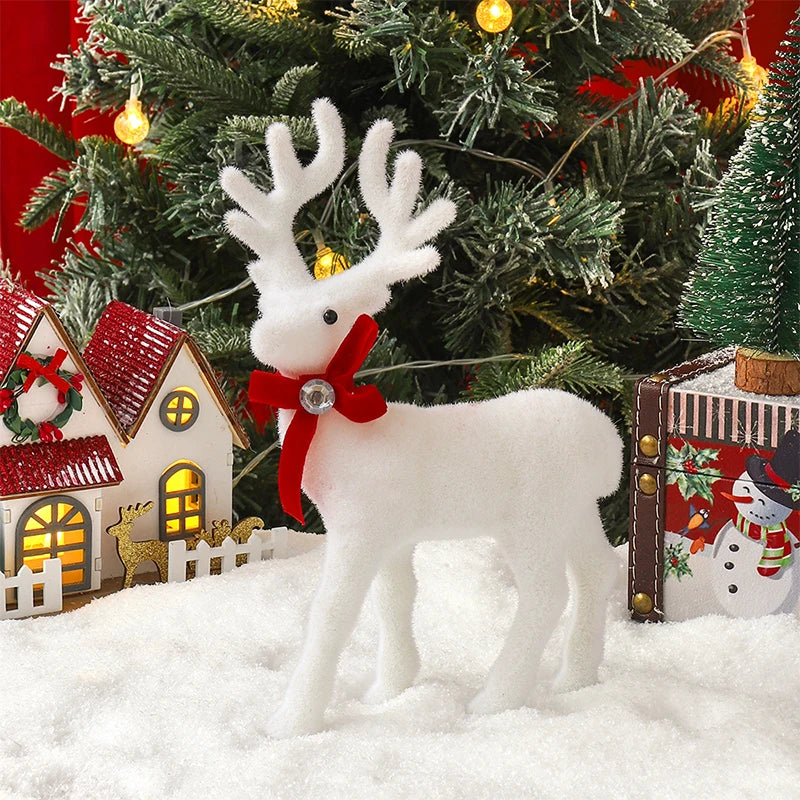 Christmas Plush Reindeer Ornament