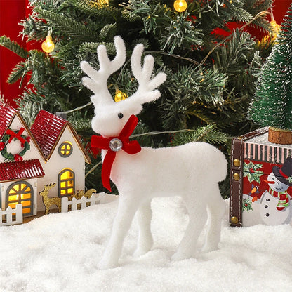 Christmas Plush Reindeer Ornament