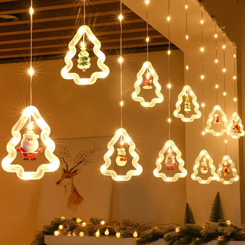 Christmas LED Ornament String Lights