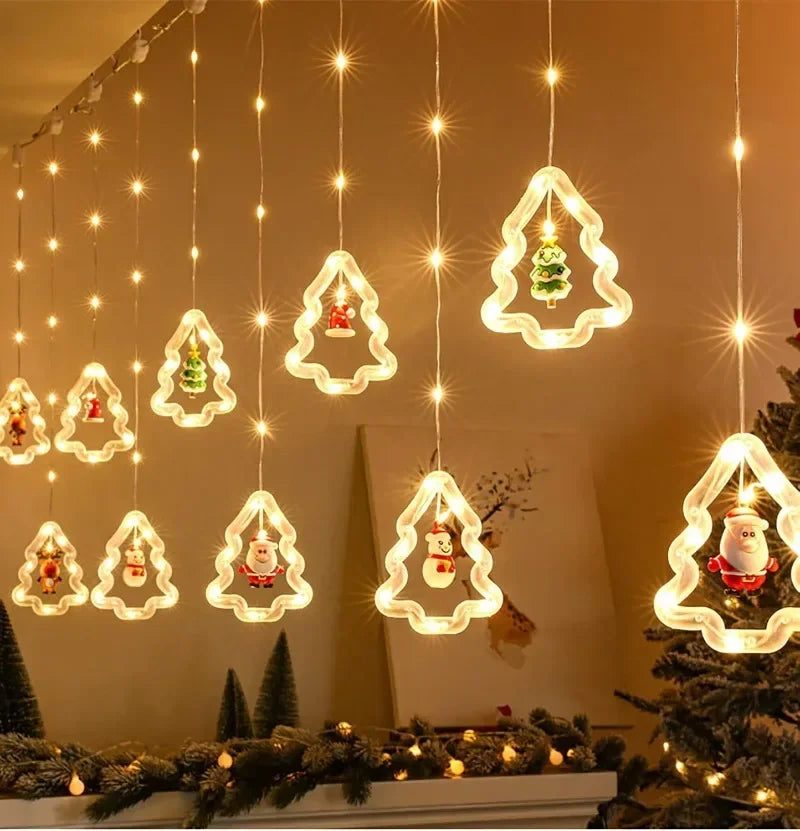 Christmas LED Ornament String Lights