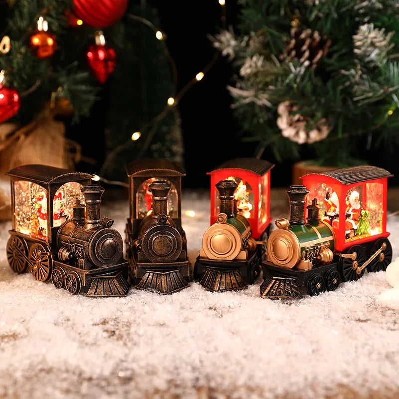 Christmas Train Crystal Ball