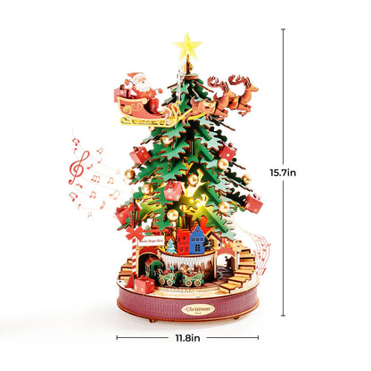 Christmas Tree 3D Music Box