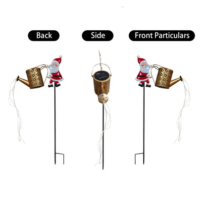 Solar Santa Garden Light