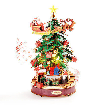 Christmas Tree 3D Music Box