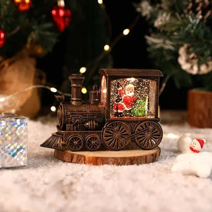 Christmas Train Crystal Ball