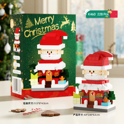 Santa Claus micro building blocks