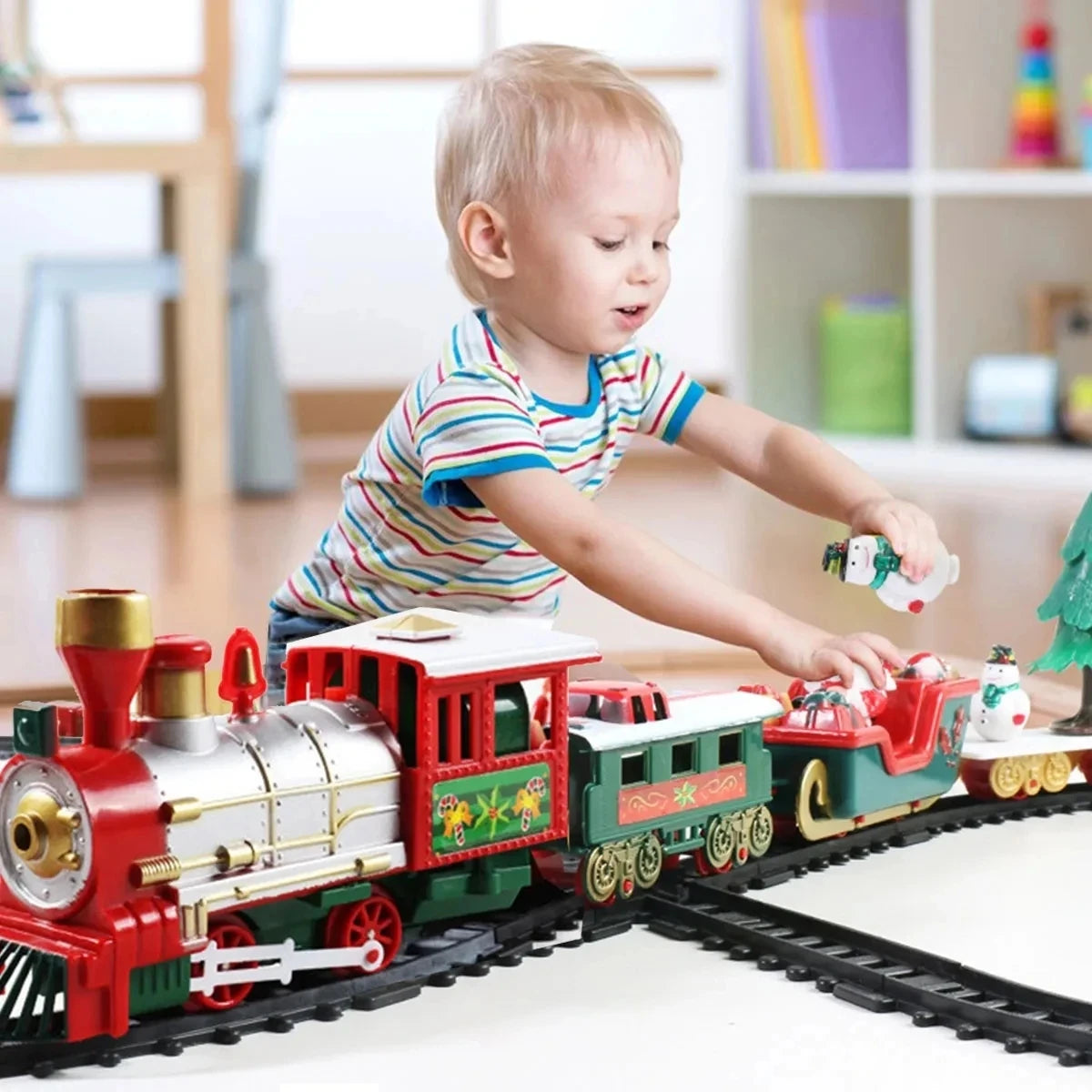 Electric Christmas Train Set