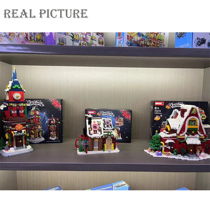 Winter Christmas House Model