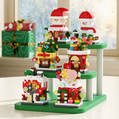 Santa Claus micro building blocks