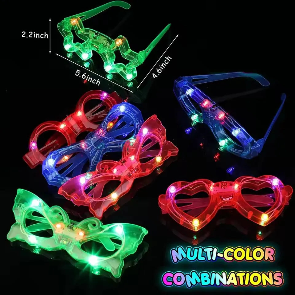 Kids Glow-in-the-Dark LED Glasses
