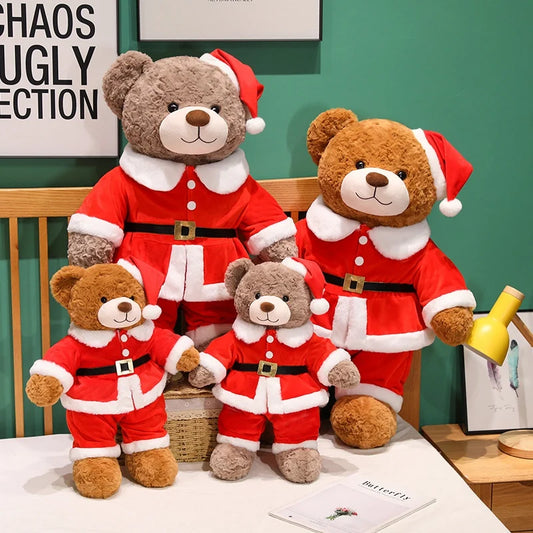 Christmas Bear Plush Toy
