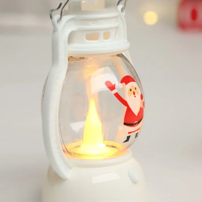 LED Santa & Snowman Lanterns