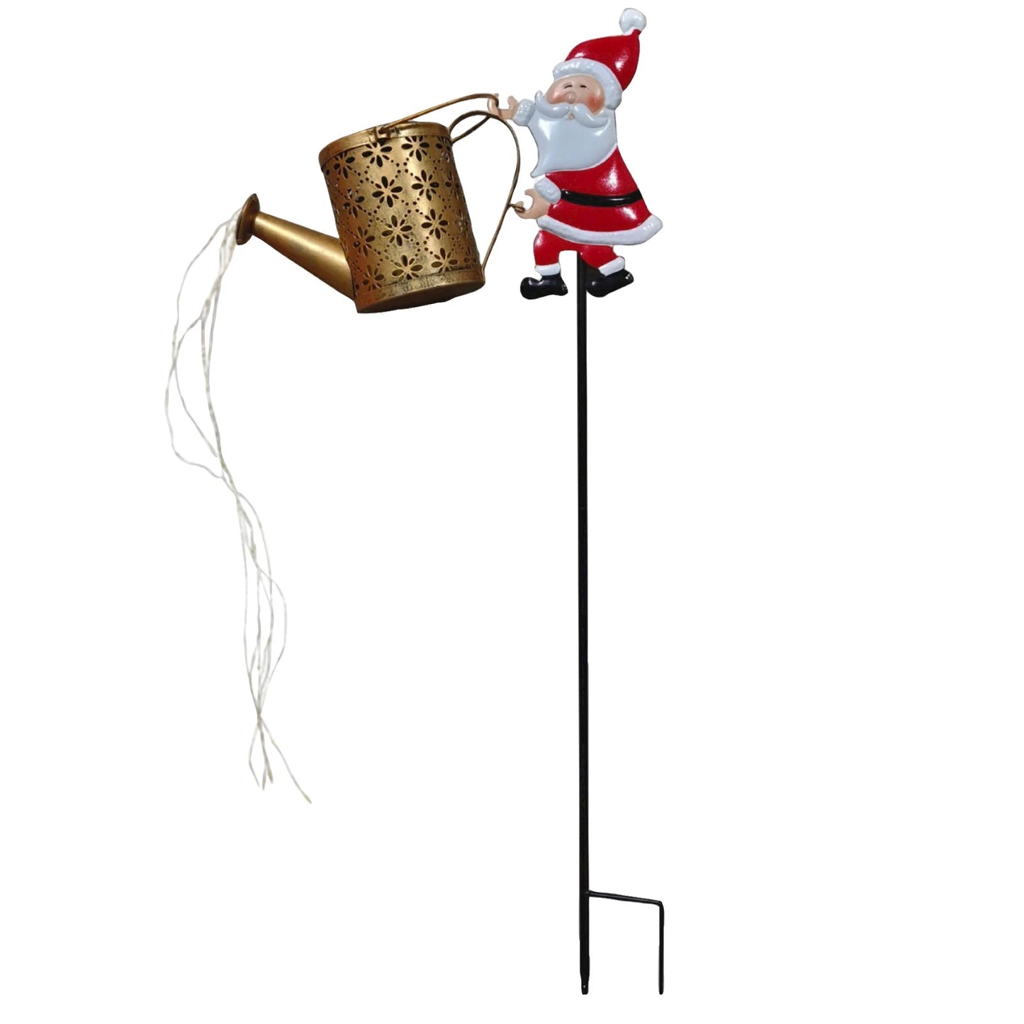 Solar Santa Garden Light