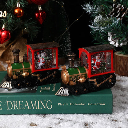 Christmas Train Crystal Ball