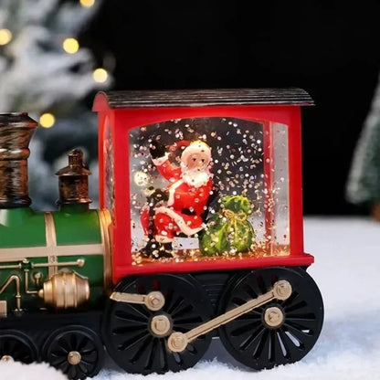 Christmas Train Crystal Ball