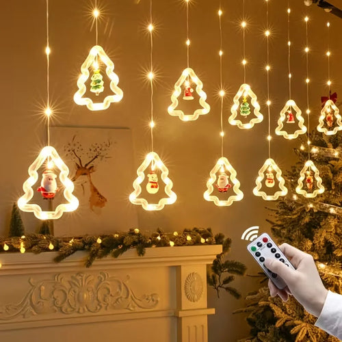 Christmas LED Ornament String Lights