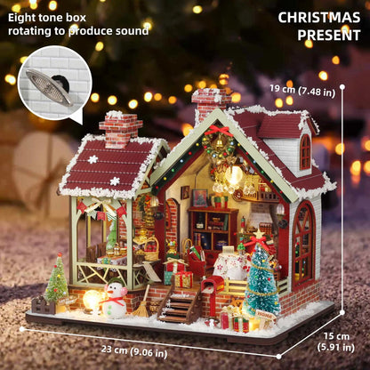 Christmas Dollhouse DIY Kit