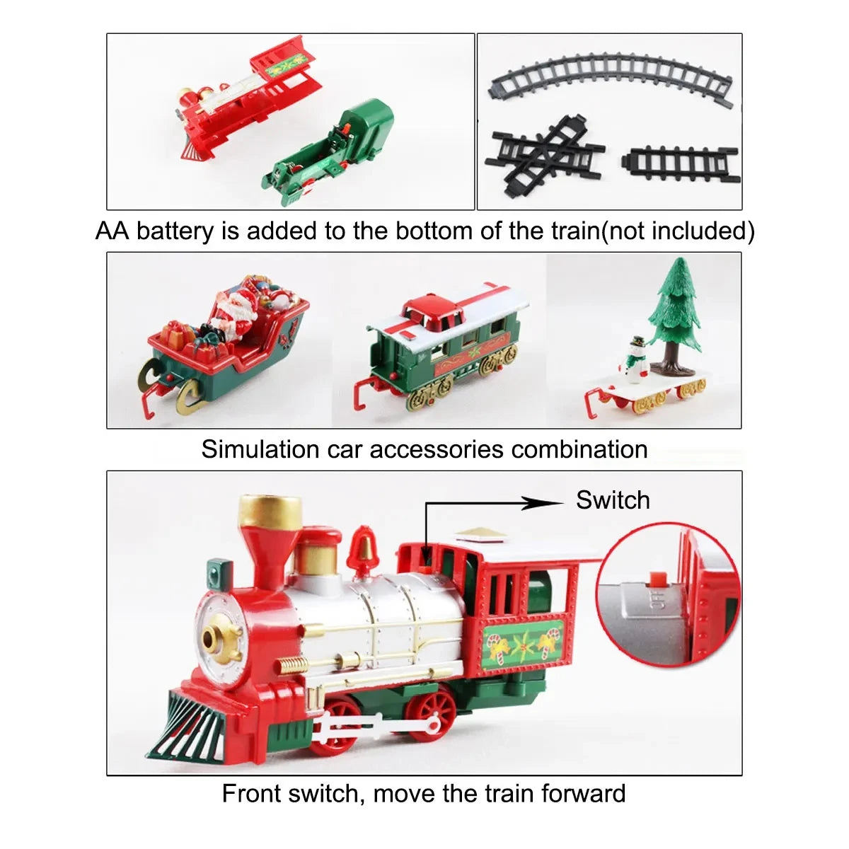 Electric Christmas Train Set