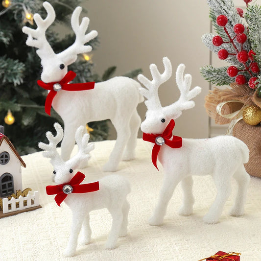 Christmas Plush Reindeer Ornament