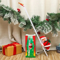 White single ladder Santa Claus