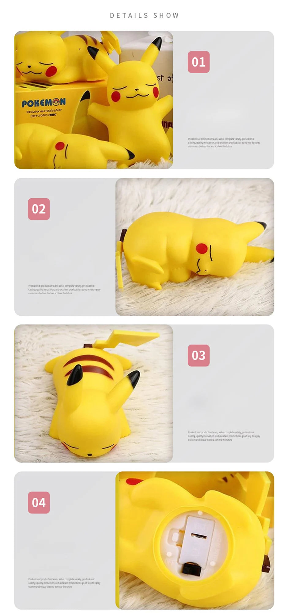 Pikachu LED Night Light