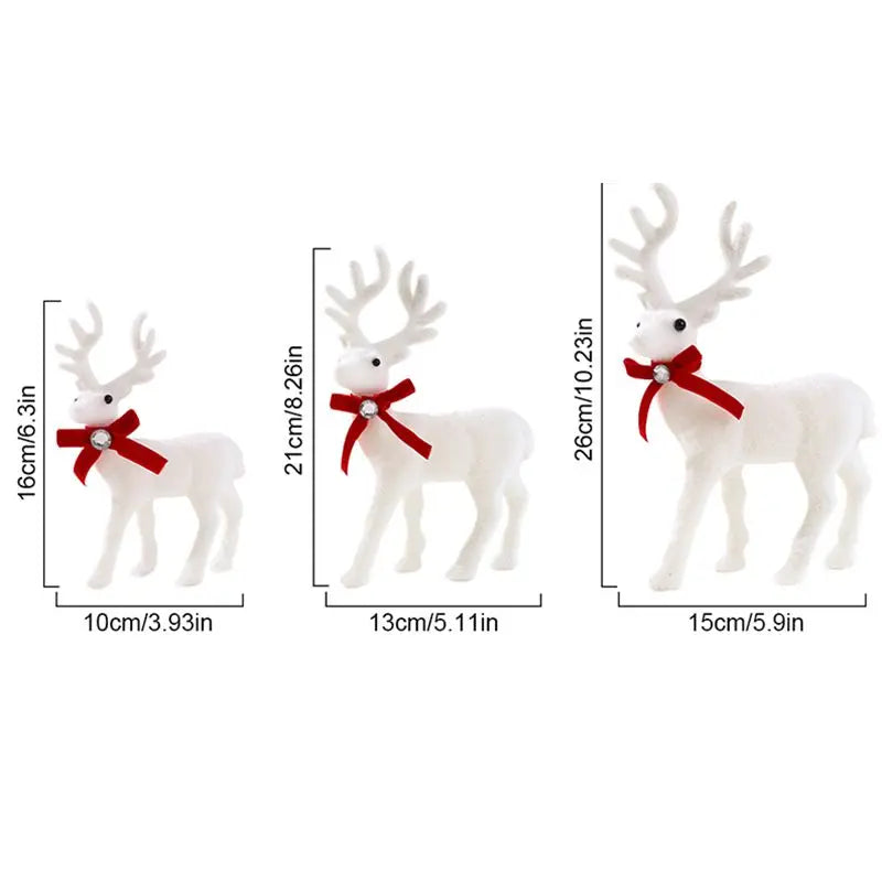 Christmas Plush Reindeer Ornament