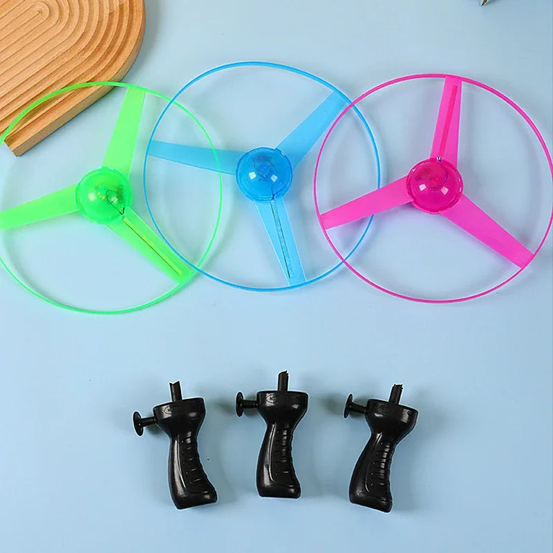 LED UFO Spinning Toy