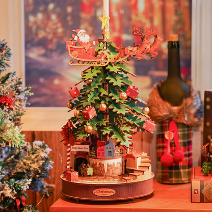 Christmas Tree 3D Music Box