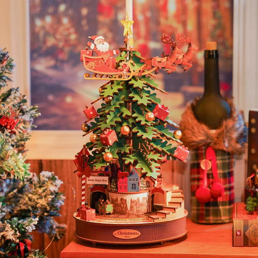 Christmas Tree 3D Music Box