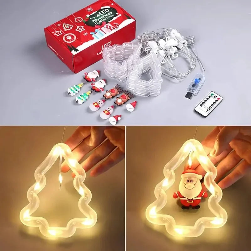 Christmas LED Ornament String Lights