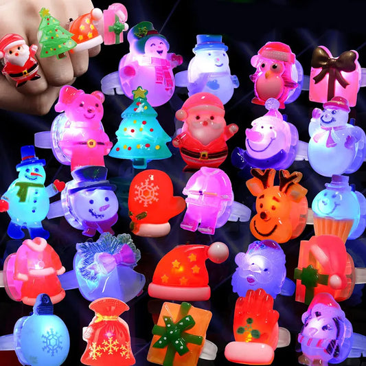 24PCS LED Light-Up Rings