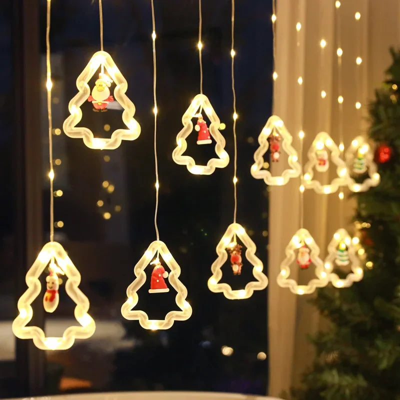 Christmas LED Ornament String Lights