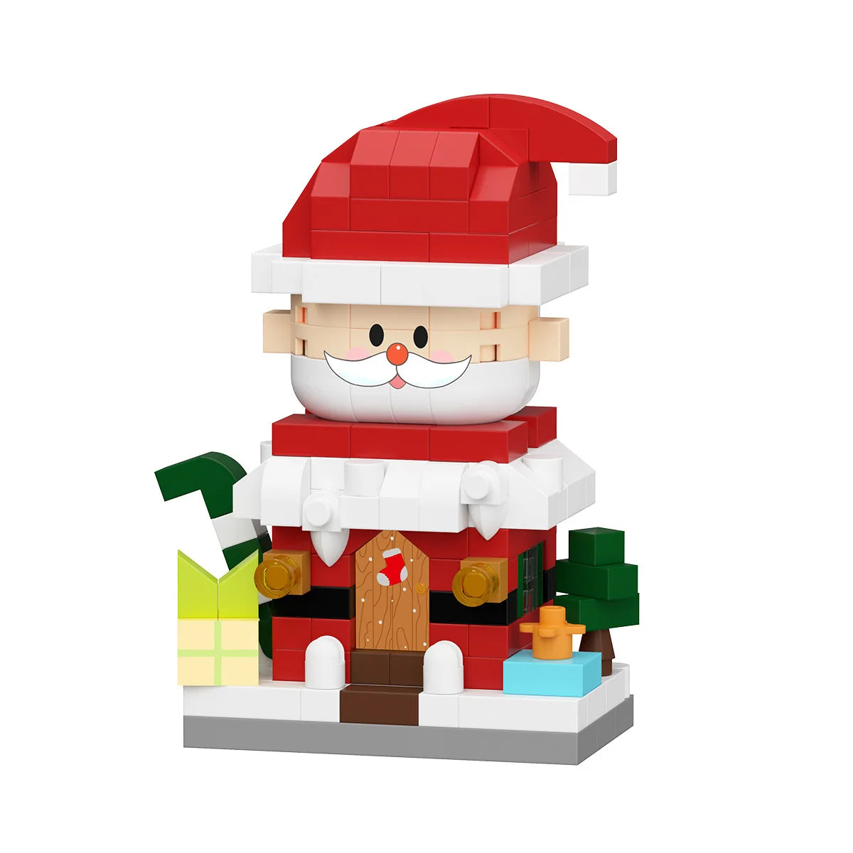 Santa Claus micro building blocks